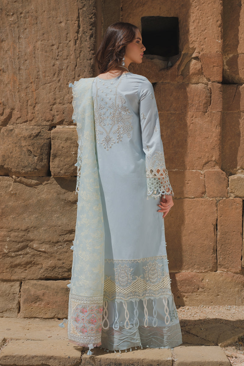 BE-02 MINA| Qalamkar Luxury Lawn Eid Edit’23