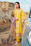 Y-609 | Ramsha Riwayat Luxury Lawn Vol 7 Collection | Unstitched Lawn Embroidered Suits