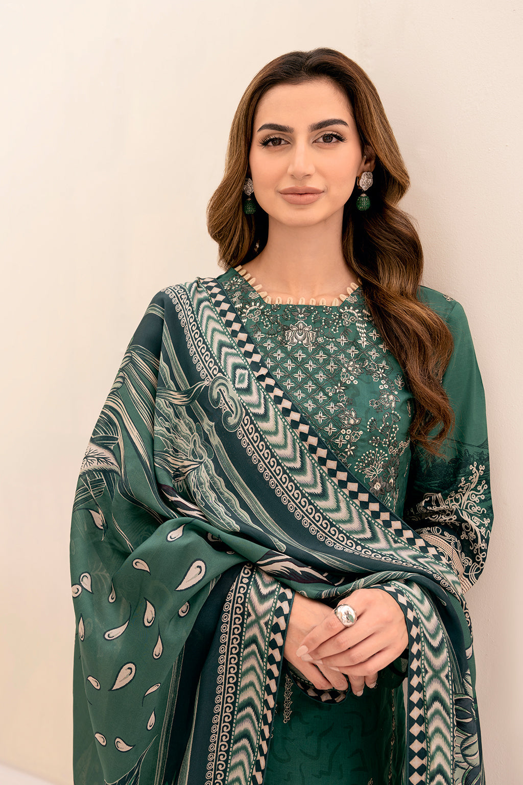 Y-705 | Ramsha Riwayat Luxury Lawn Vol 7 Collection| Unstitched Lawn Embroidered Suits