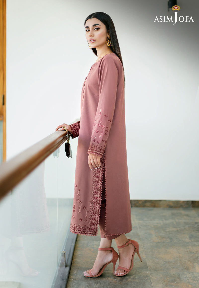 AJPE-11 (2-PC) | Asim Jofa Pret Essentials Eid Edit II Collection | Embroidered Stitched RTW Suits