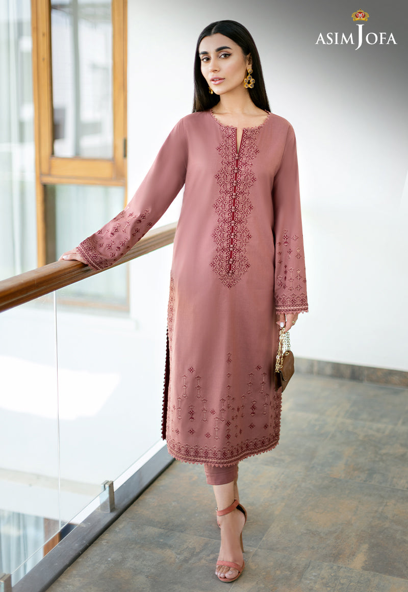 AJPE-11 (2-PC) | Asim Jofa Pret Essentials Eid Edit II Collection | Embroidered Stitched RTW Suits