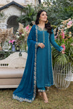 Dreamy Iris | Azure Luxe Embroidered 3pcs Collections 2023