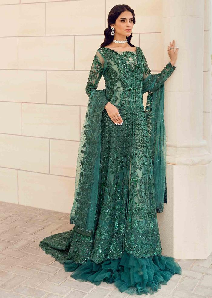 ZOE | Reign Reignaissance Luxury Wedding Collection | Unstitched Embroidered Net Suits with Heavy Handwork