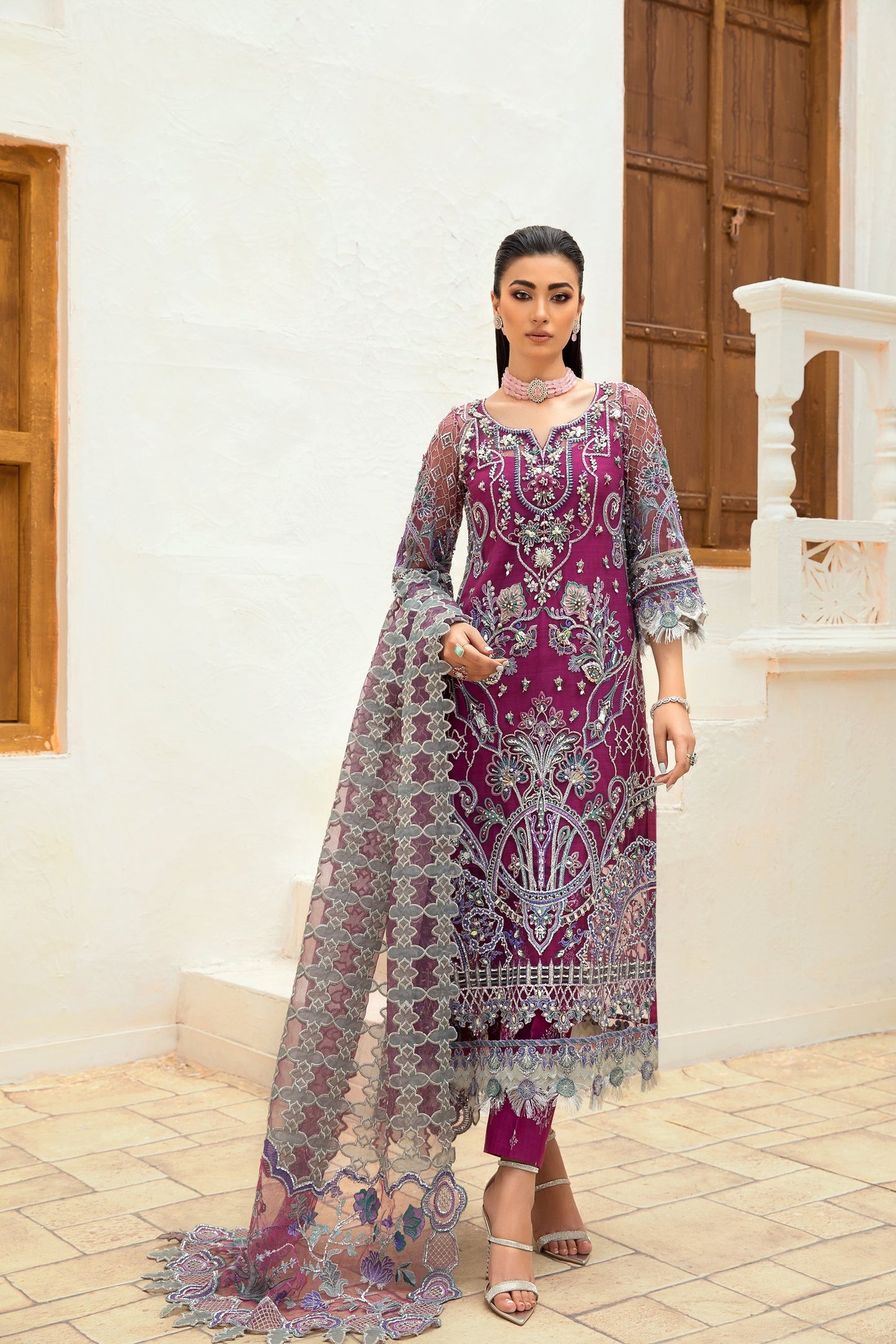MEHAR | Maryam Hussain Marwa Festive Chapter 2 Collection 2021 | Unstitched Embroidered Suits