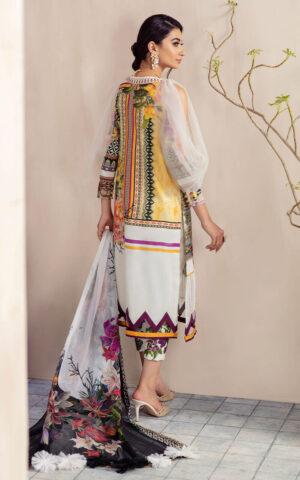 DANDELION CB-1B | Bella Fusion Mix Cambric Collection SS'21 | Unstitched Cambric Suits