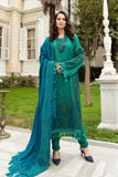 DL-901-Sea Green | Maria B Winter Linen Unstitched Collection 2021 | Unstitched Embroidered Linen Suits