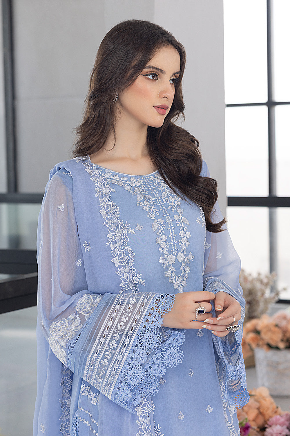 Fairy Glow | Azure Ensembles Chiffon 3PCS 2023