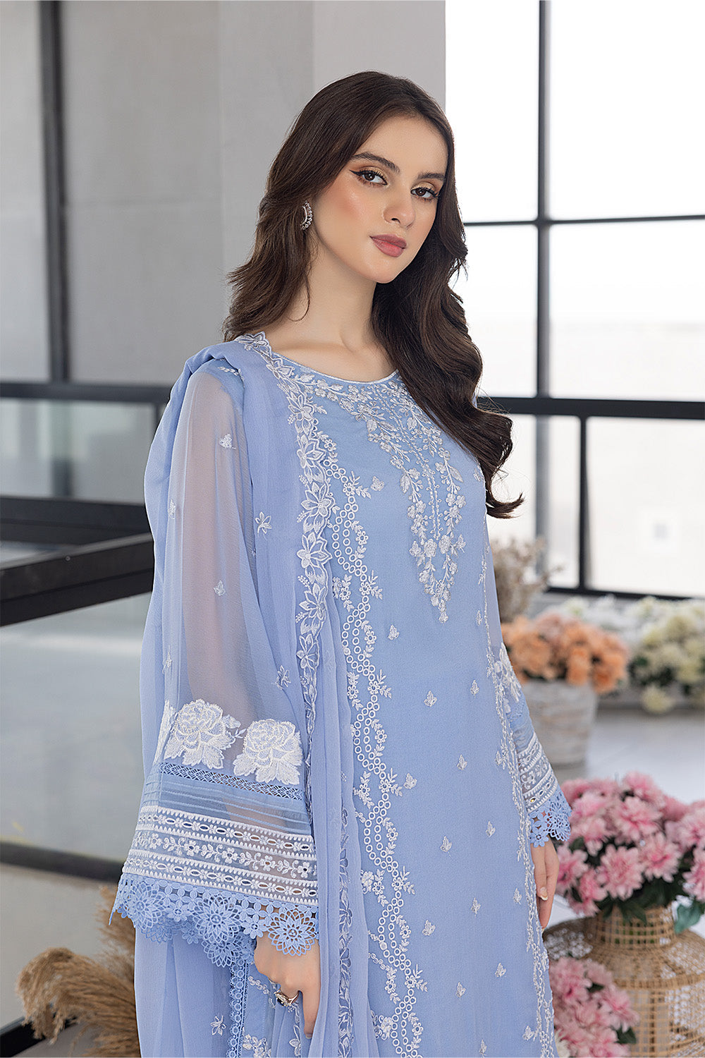 Fairy Glow | Azure Ensembles Chiffon 3PCS 2023