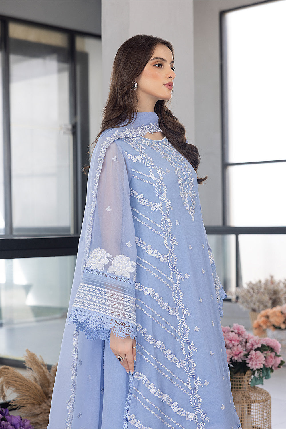Fairy Glow | Azure Ensembles Chiffon 3PCS 2023