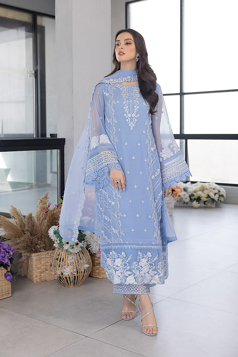 Fairy Glow | Azure Ensembles Chiffon 3PCS 2023