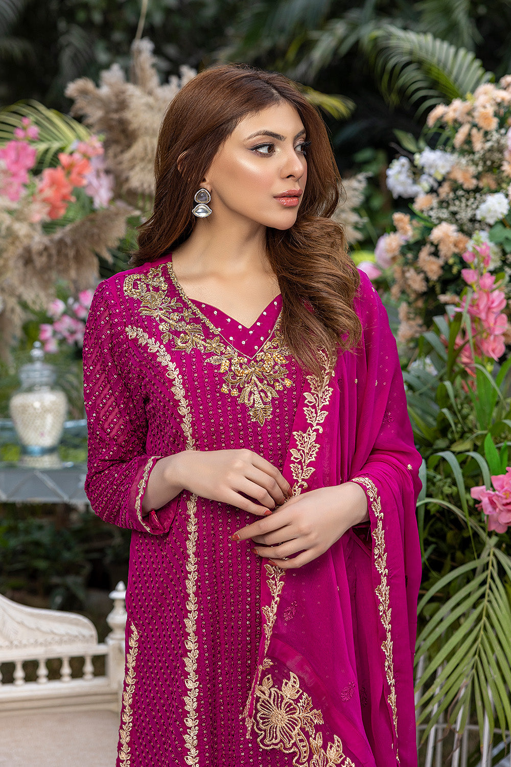 Florescence | Azure Ensembles Chiffon 3PCS 2023