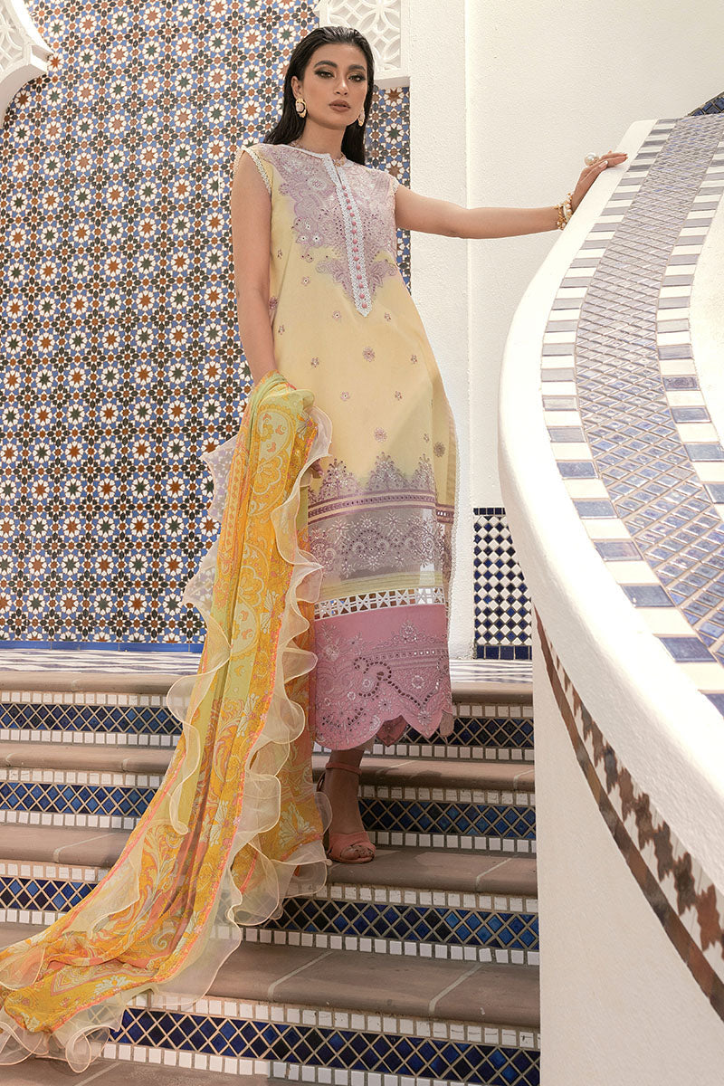 Peach Peony | Mushq Hemline Spring/Summer Lawn Collection 2022 | Unstitched Embroidered Lawn Suits