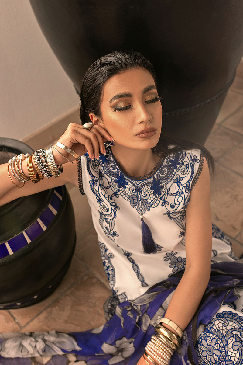 Oriental Tale | Mushq Hemline Spring/Summer Lawn Collection 2022 | Unstitched Embroidered Lawn Suits
