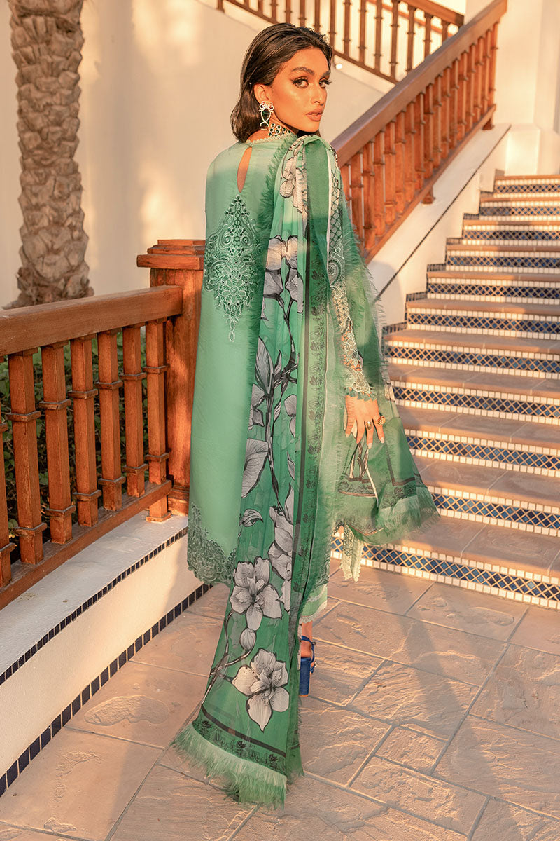 Fresh Sage | Mushq Hemline Spring/Summer Lawn Collection 2022 | Unstitched Embroidered Lawn Suits