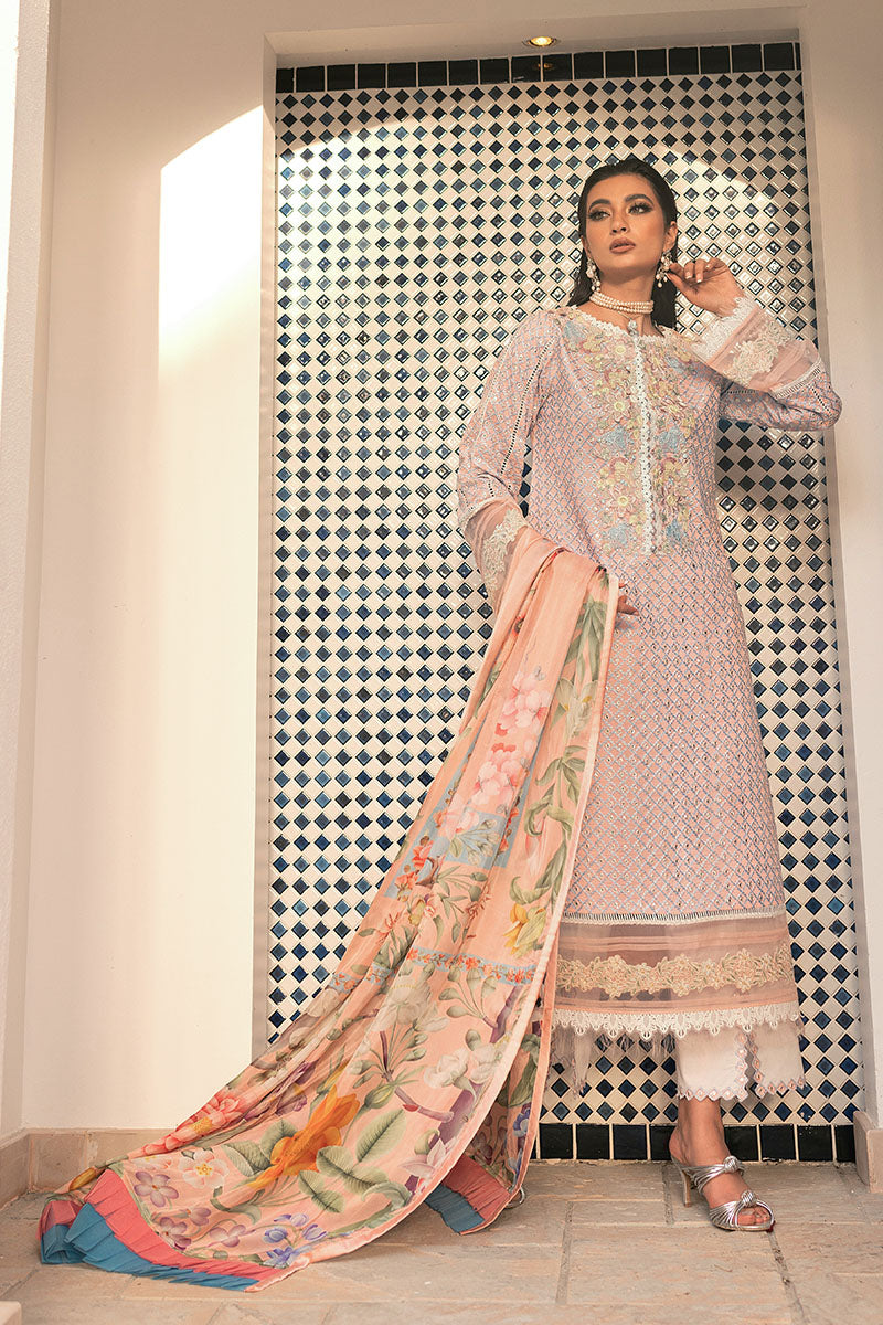 Pink Suede | Mushq Hemline Spring/Summer Lawn Collection 2022 | Unstitched Embroidered Lawn Suits