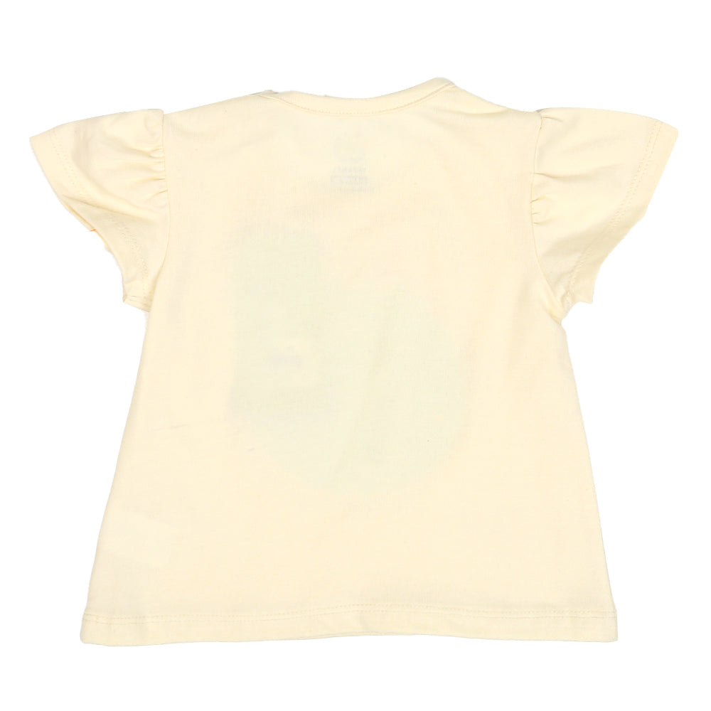 Infants Girls T-Shirt Happy Times - Papyrus | Bachaa Party Baby Clothes Girls Tops & T-Shirts