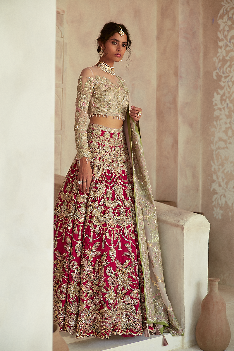 ROSEWOOD | Suffuse Aab-e-Zar Luxury Wedding Collection 2020 | Unsttiched Embroidered Embelished Bridal Suits