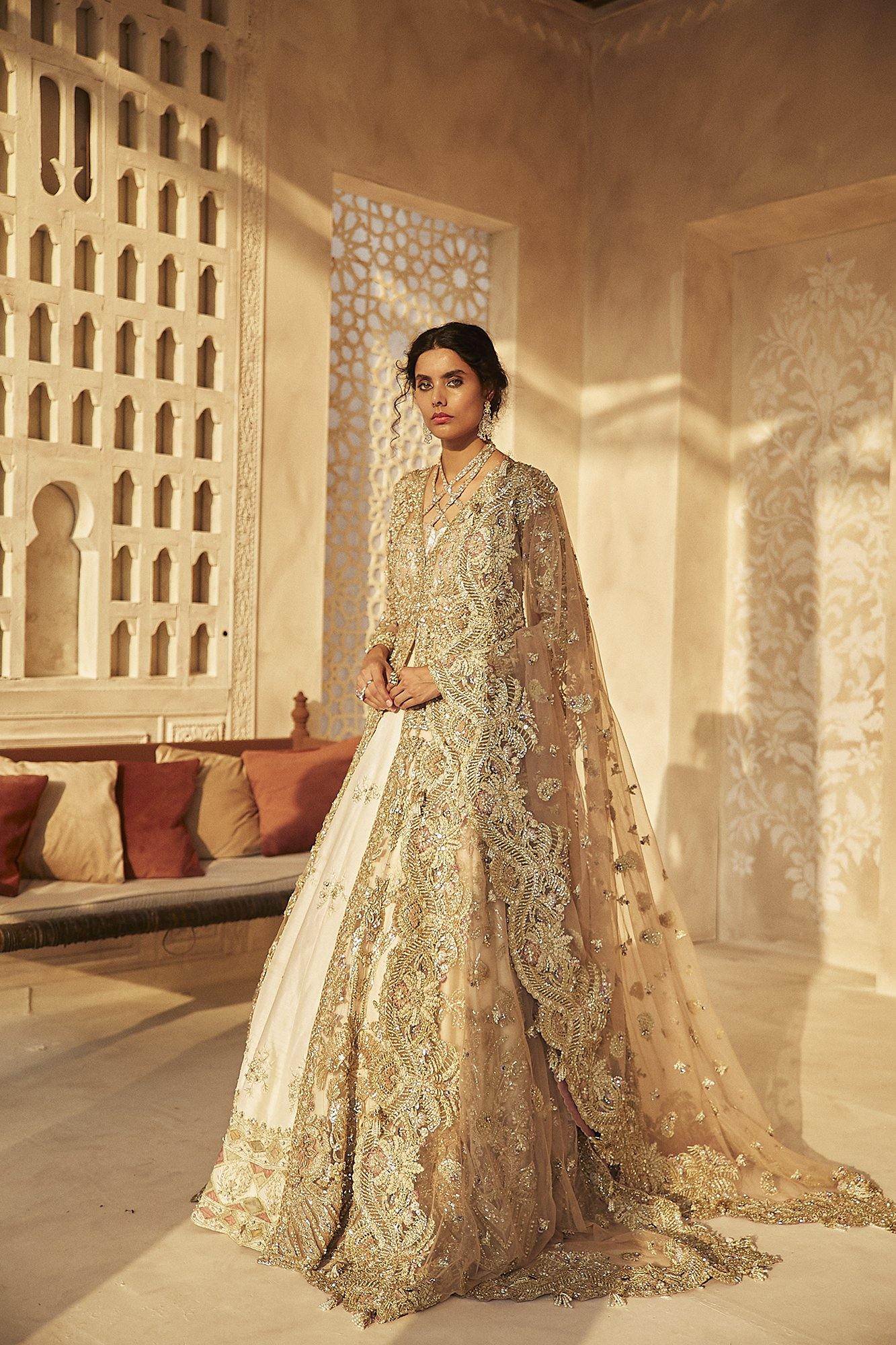 FLORENCE | Suffuse Aab-e-Zar Luxury Wedding Collection 2020 | Unsttiched Embroidered Embelished Bridal Suits