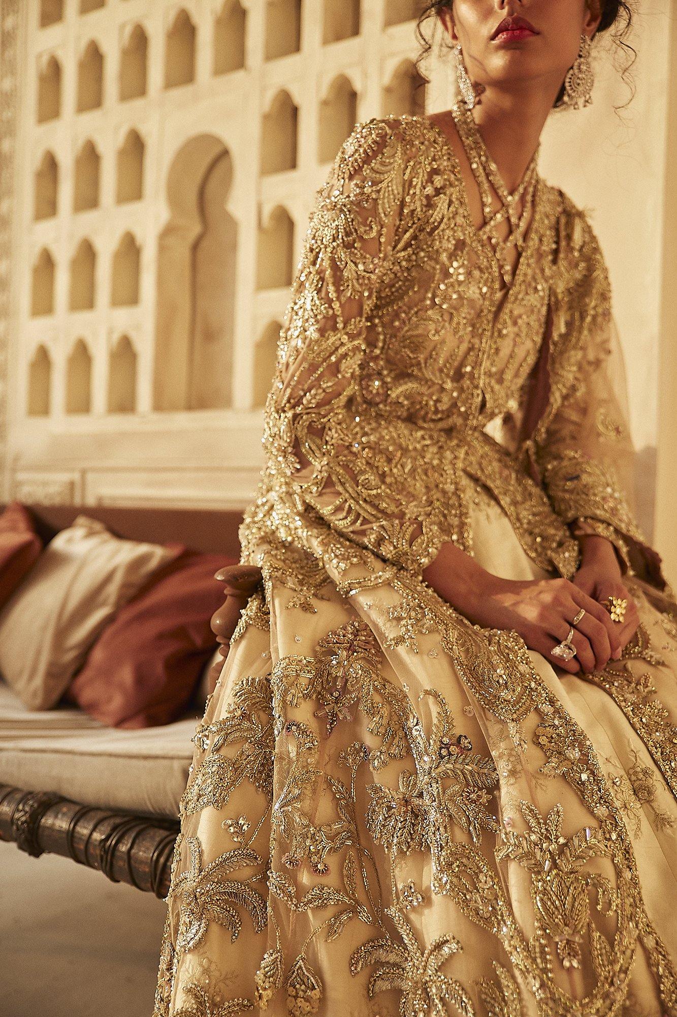 FLORENCE | Suffuse Aab-e-Zar Luxury Wedding Collection 2020 | Unsttiched Embroidered Embelished Bridal Suits
