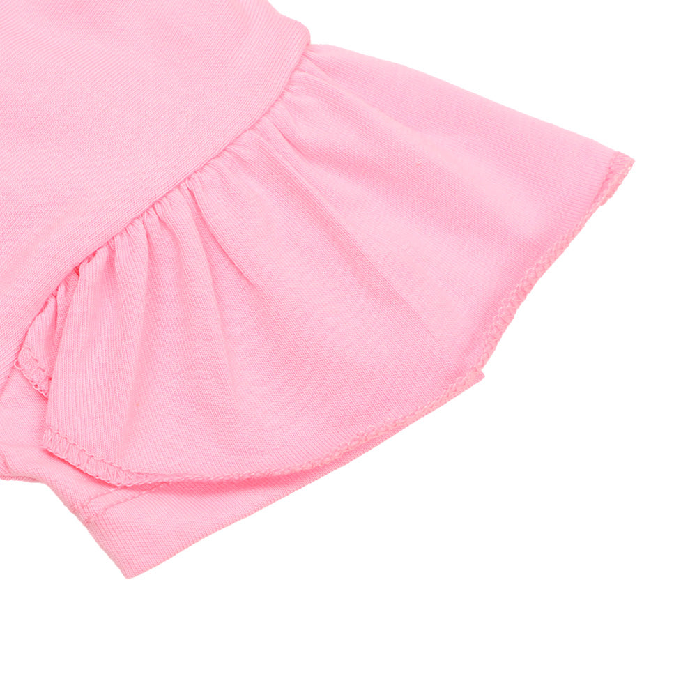 Infants Girls T-Shirt Summer Lovin - Candy Pink | Bachaa Party Baby Clothes Girls Tops & T-Shirts