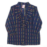 Infants Blooming Casual Top For Girls - Navy | Bachaa Party Baby Clothes Girls Tops & T-Shirts