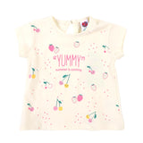 Infant Girls T-Shirt Yummy - Papyrus | Bachaa Party Baby Clothes Girls Tops & T-Shirts