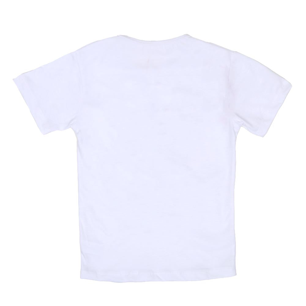 Infant Character Girls T-Shirt - White | Bachaa Party Baby Clothes Girls Tops & T-Shirts