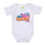 Infant Basic Romper Unisex Best Chacho - White | Bachaa Party Baby Clothes Rompers