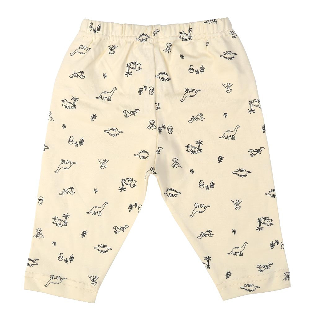 Infant Boys Set 4Pc Dino - A.White | Bachaa Party Baby Clothes Rompers