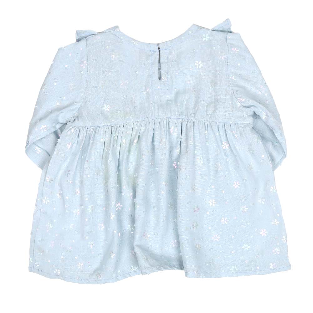 Infant Girls Casual Tops - LIGHT BLUE | Bachaa Party Baby Clothes Girls Tops & T-Shirts