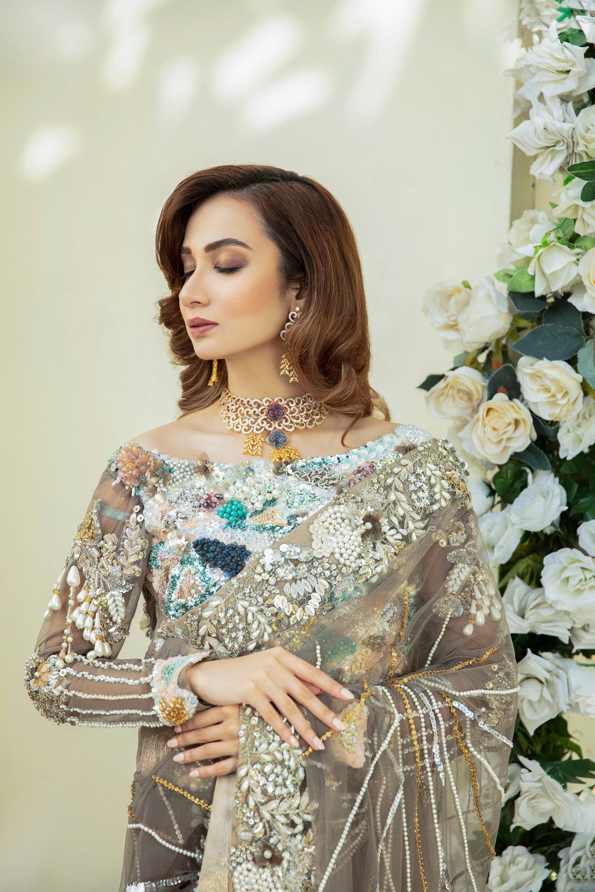 Mehrma | AJR Couture Bridals Collection 2022 | Embroidered and Embellished Bridal Suits