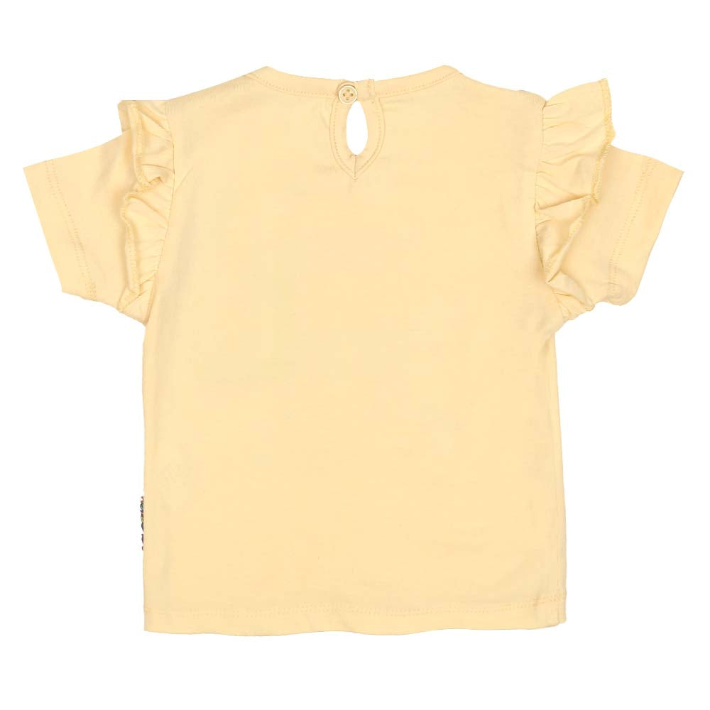 Infant Girls T-Shirt Summer Vibes - Vanila | Bachaa Party Baby Clothes Girls Tops & T-Shirts