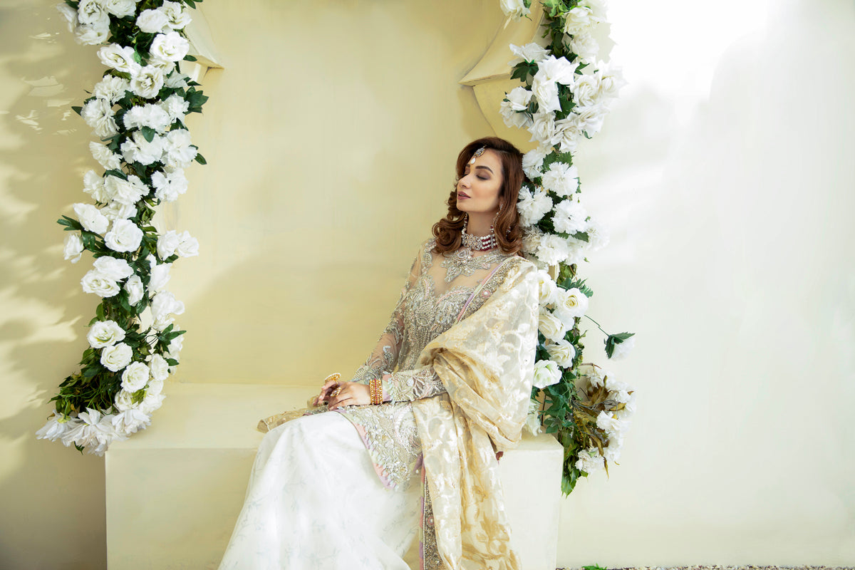 Estelle | AJR Couture Bridals Collection 2022 | Embroidered and Embellished Bridal Suits