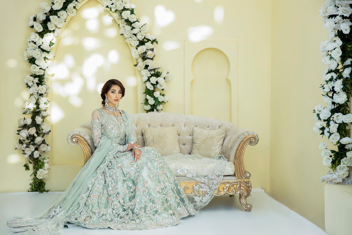 Irene | AJR Couture Bridals Collection 2022 | Embroidered and Embellished Bridal Suits