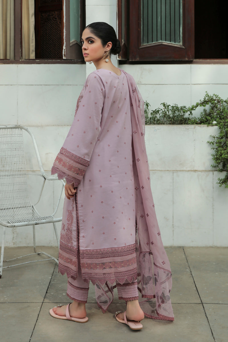 AQ-04 ELAAF | Qalamkar Qline Dastak Summer Collection 2022 | Unstitched Embroidered Lawn Suits