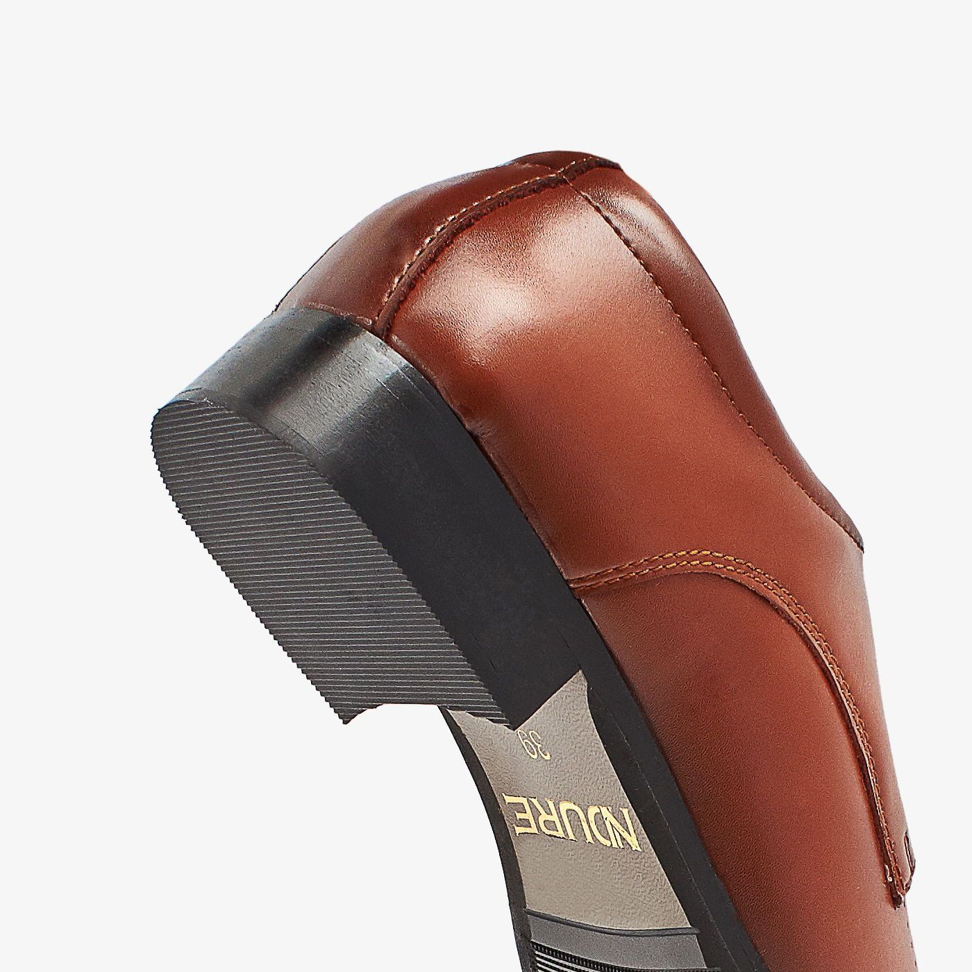 Plain Toe Leather Shoes