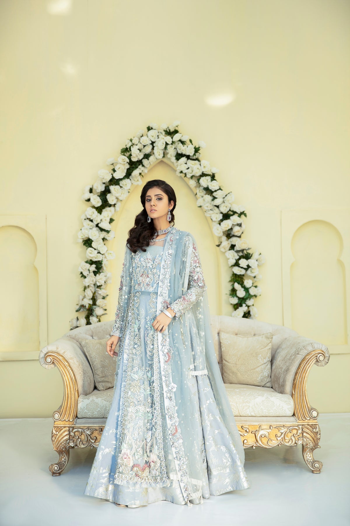 Zoey | AJR Couture Bridals Collection 2022 | Embroidered and Embellished Bridal Suits