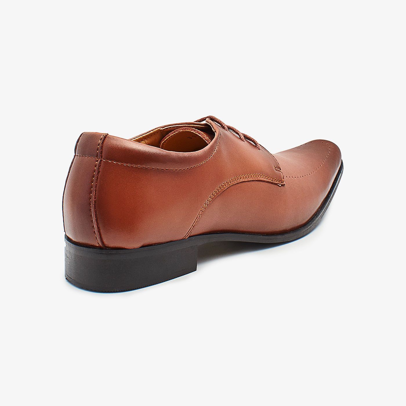 Plain Toe Leather Shoes