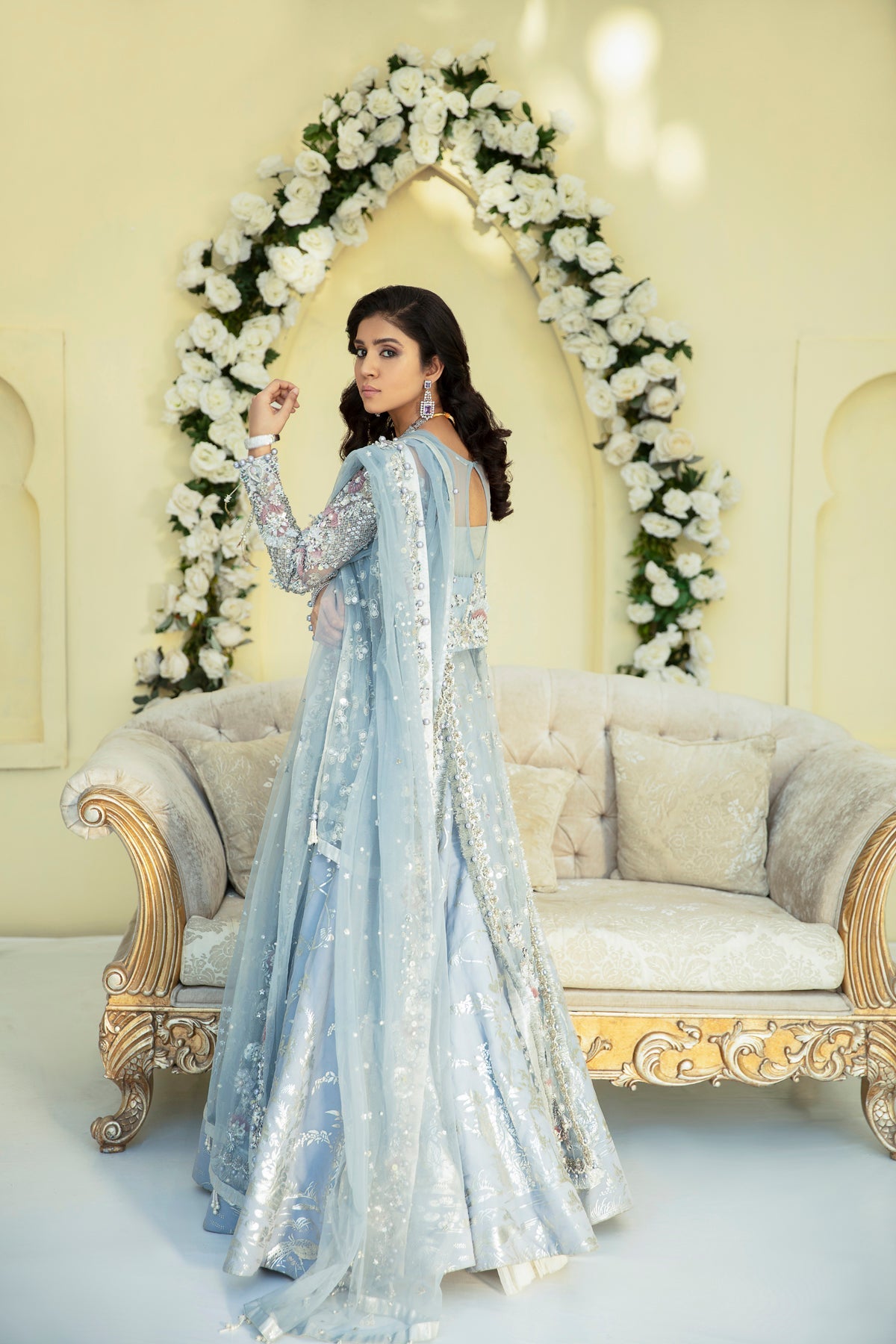 Zoey | AJR Couture Bridals Collection 2022 | Embroidered and Embellished Bridal Suits