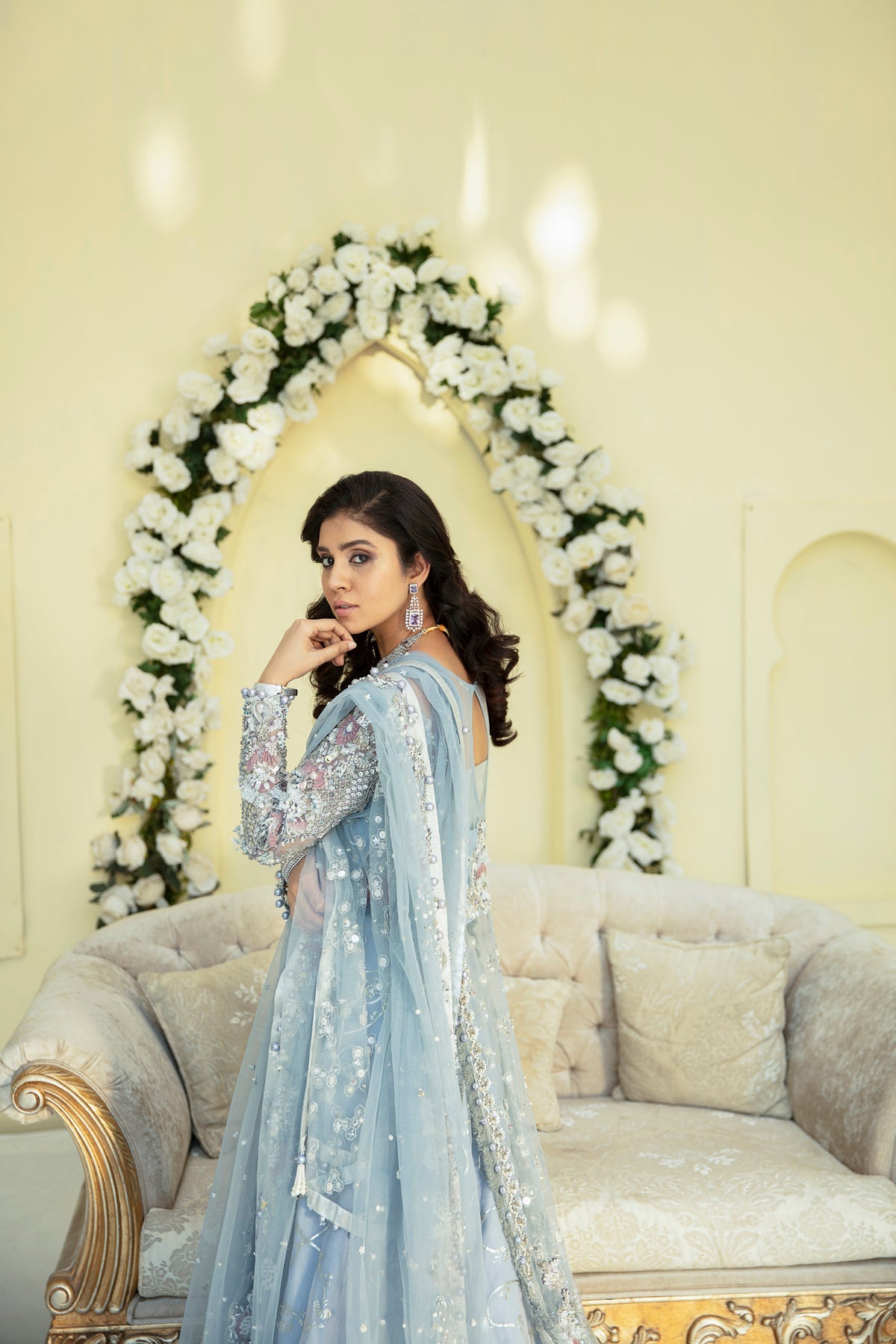 Zoey | AJR Couture Bridals Collection 2022 | Embroidered and Embellished Bridal Suits