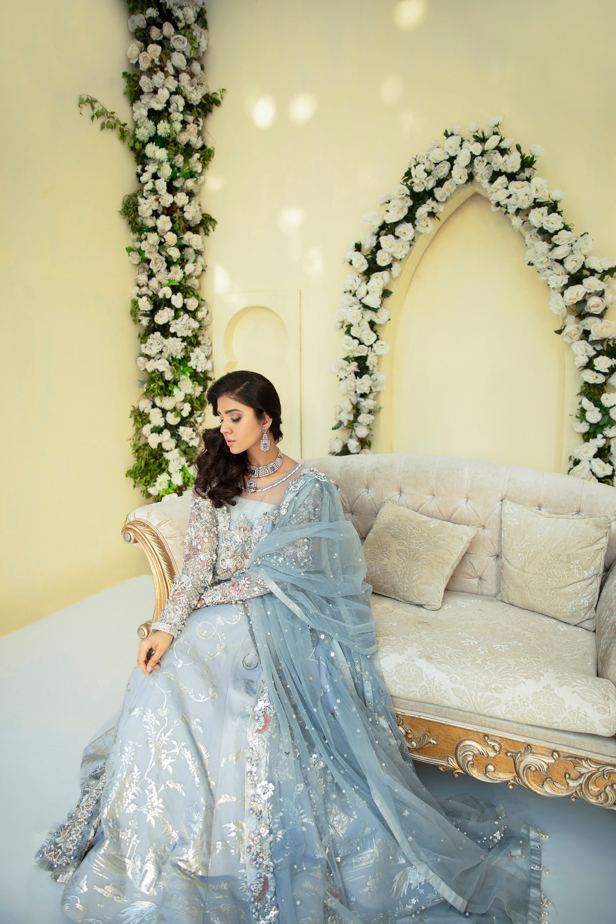 Zoey | AJR Couture Bridals Collection 2022 | Embroidered and Embellished Bridal Suits