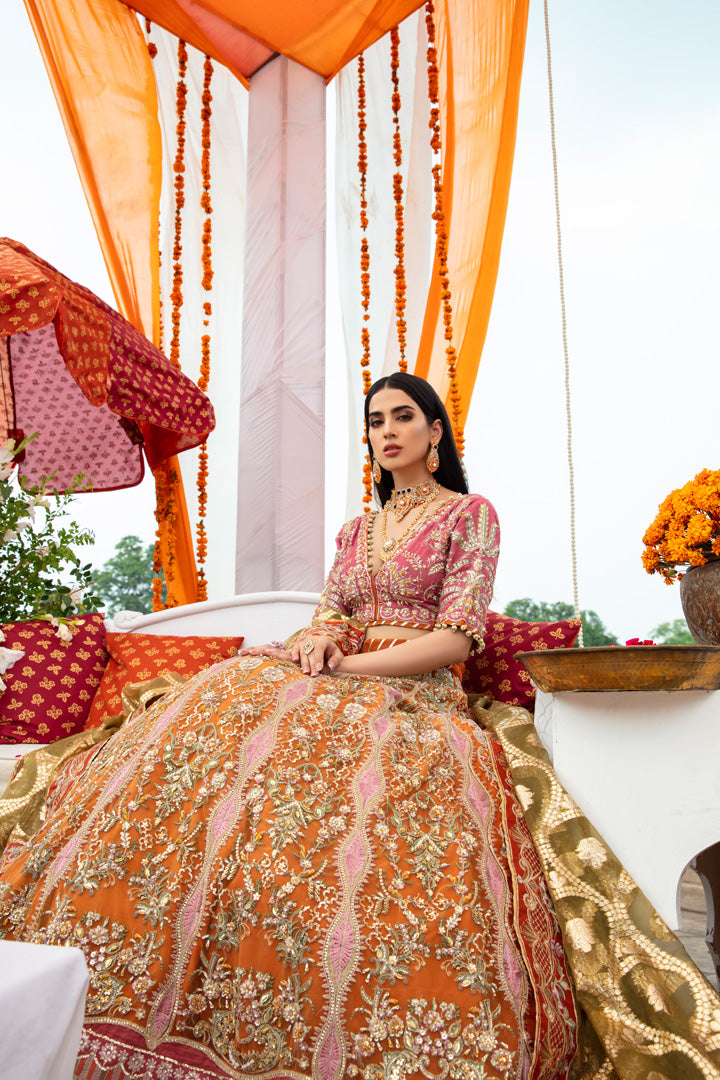 NOOR JAHAN | AJR Couture Banno Ki Sahelian Collection | Unstitched Emroidered Hand Embellished Suits