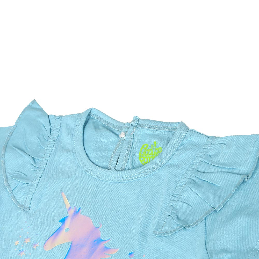 Infant Girls T-Shirts Exist-Atomizer | Bachaa Party Baby Clothes Girls Tops & T-Shirts