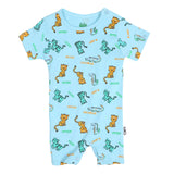 Infant Boys Knitted Romper Hello Tiger - Quiet T | Bachaa Party Baby Clothes Rompers