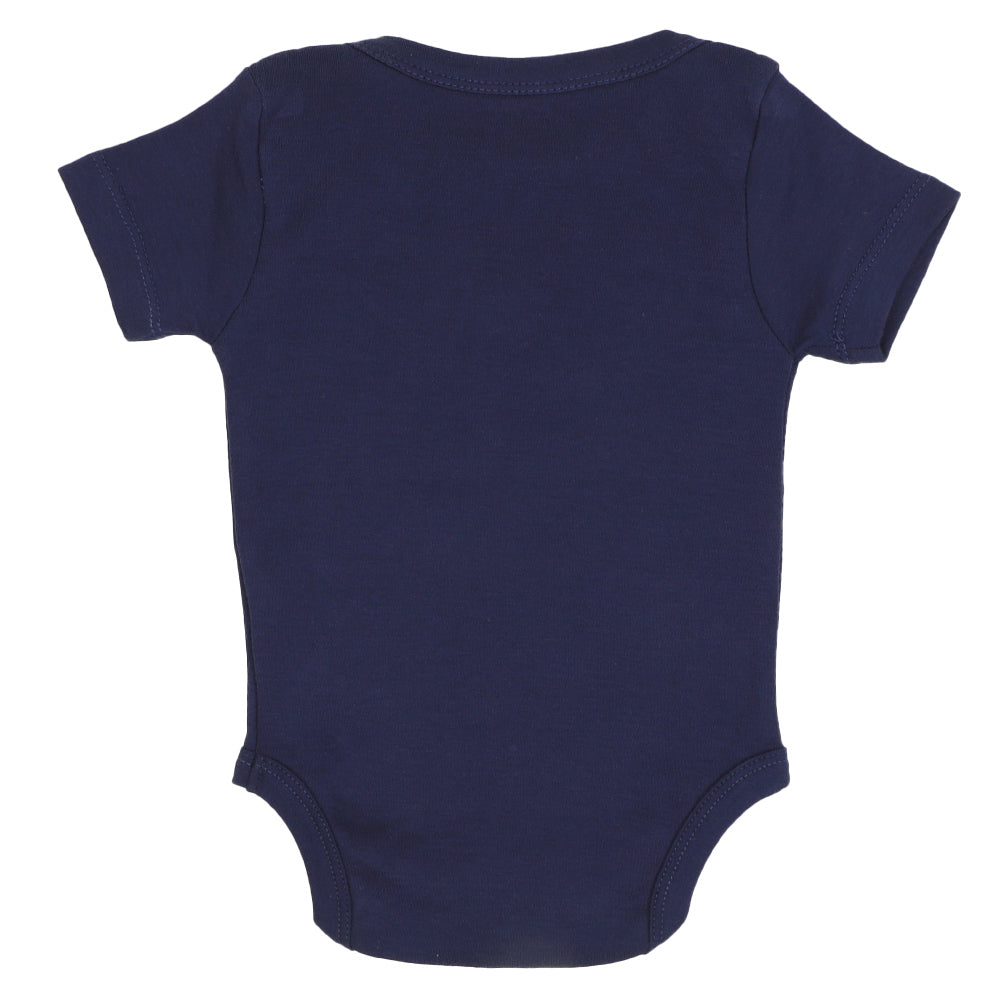 Infant Boys Knitted Romper Free Style - NAVY | Bachaa Party Baby Clothes Rompers