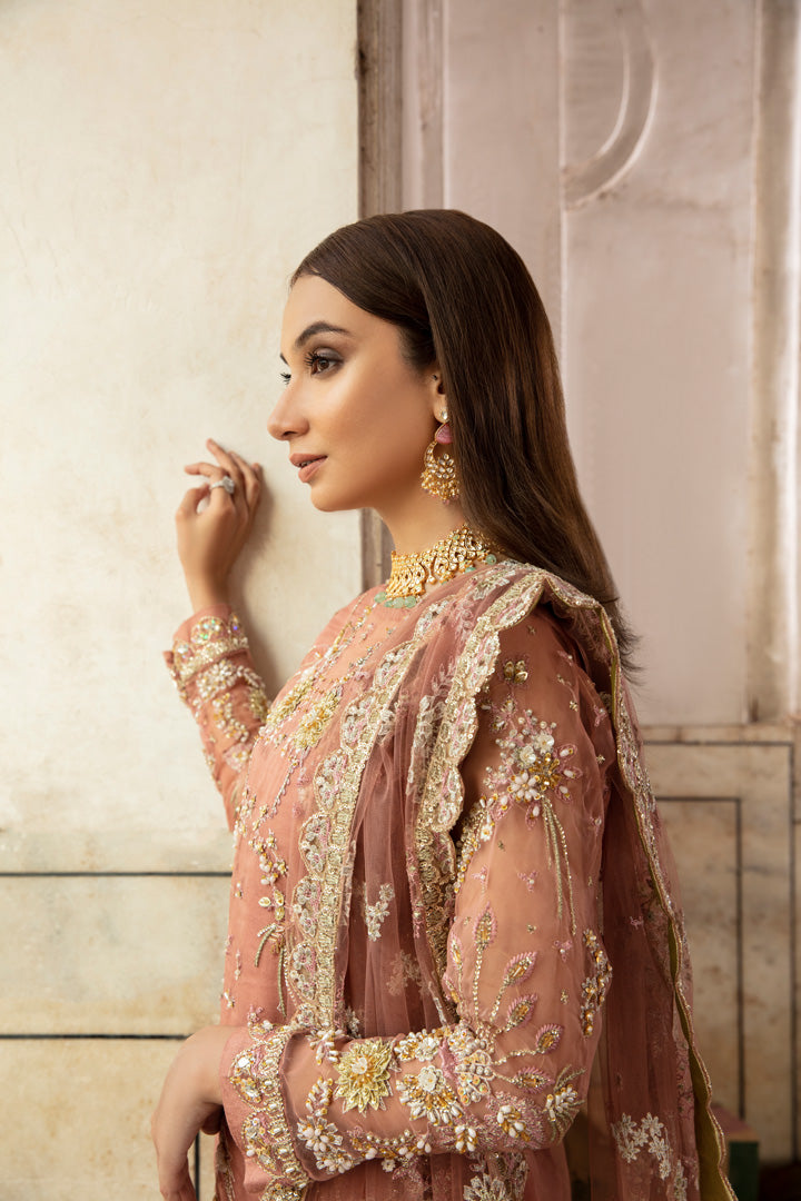 JAHAN ARA | AJR Couture Banno Ki Sahelian Collection | Unstitched Emroidered Hand Embellished Suits