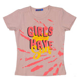 Infants Just Wanna Fun T-Shirt For Girls - Pink | Bachaa Party Baby Clothes Girls Tops & T-Shirts