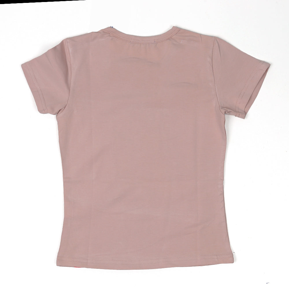 Infants Just Wanna Fun T-Shirt For Girls - Pink | Bachaa Party Baby Clothes Girls Tops & T-Shirts