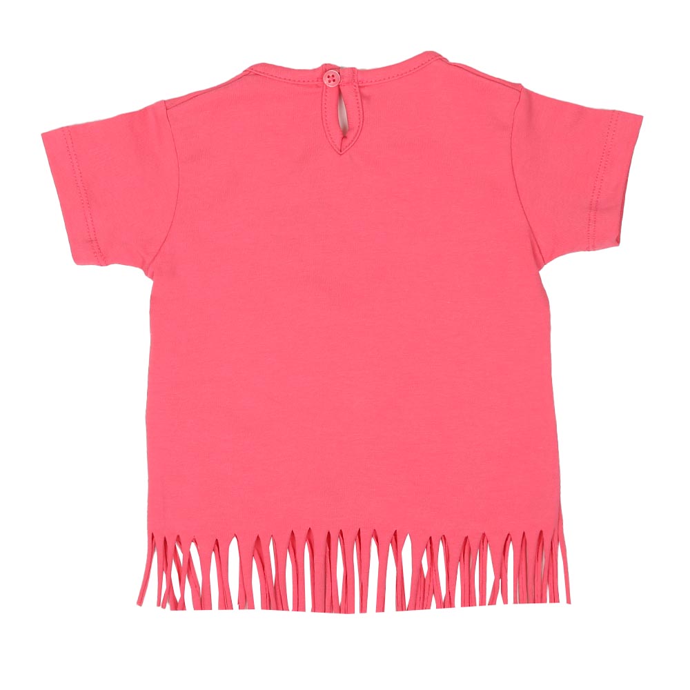 Infant Girls T-Shirt Cutest Catch - Pink Lemon | Bachaa Party Baby Clothes Girls Tops & T-Shirts