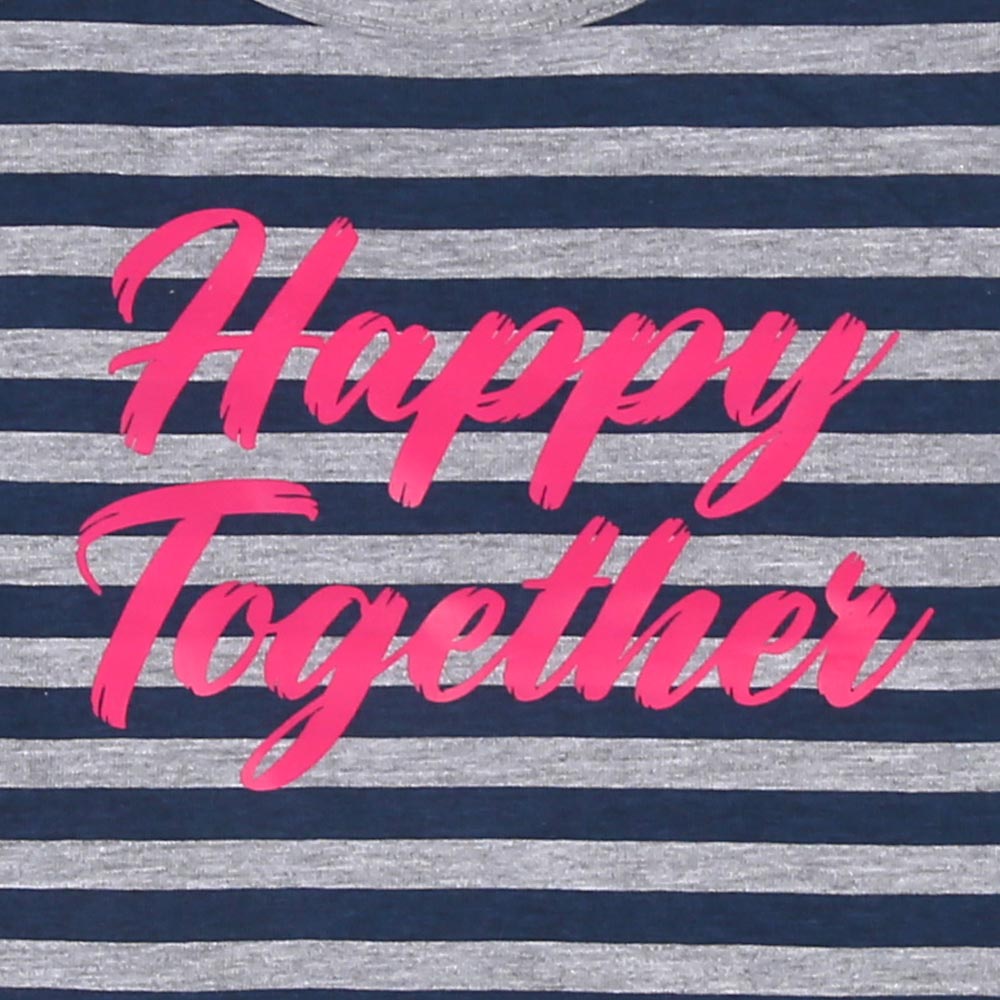 Infant Girls T-Shirt Together Daughter-MOM - H.grey | Bachaa Party Baby Clothes Girls Tops & T-Shirts